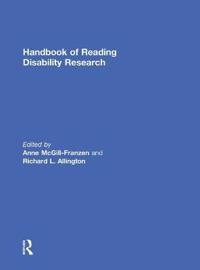 Bokomslag för "Handbook of Reading Disability Research"