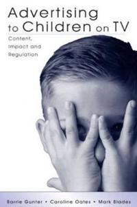 Kirjan kansi "Advertising to Children on TV"