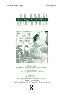 Food Animal Husbandry and the New Millennium