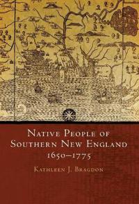 Kirjan kansi "Native People of Southern New England, 1650-1775"