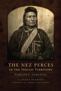 Kirjan kansi "The Nez Perces in the Indian Territory"