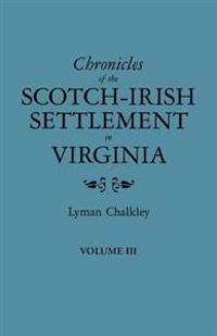 Chronicles of the Scotch-Irish