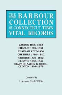 The Barbour Collection of Connecticut Town Vital Records. Volume 6
