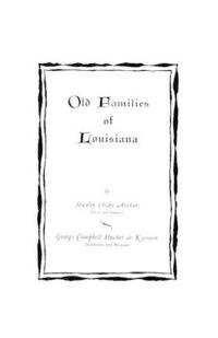 Old Families of Louisiana
