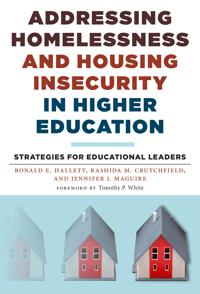 Kirjan kansi "Addressing Homelessness and Housing Insecurity in Higher Education"