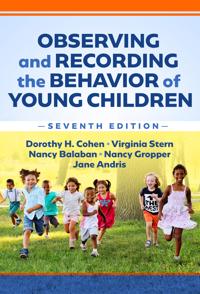 Bokomslag för "Observing and Recording the Behavior of Young Children"