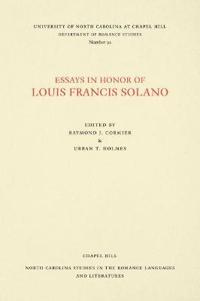 Essays in Honor of Louis Francis Solano