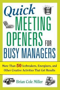 Quick Meeting Openers for Busy Managers