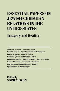 Kirjan kansi "Essential Papers on Jewish-Christian Relations in the United States"