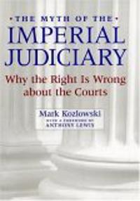 Kirjan kansi "The Myth of the Imperial Judiciary"