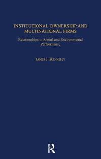 Bokomslag för "Institutional Ownership and Multinational Firms"