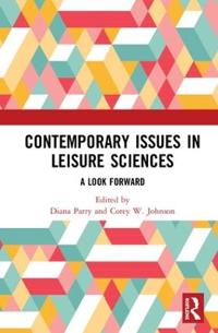 Kirjan kansi "Contemporary Issues in Leisure Sciences"