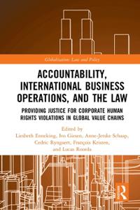 Bokomslag för "Accountability, International Business Operations and the Law"