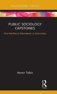 Kirjan kansi "Public Sociology Capstones"