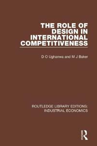 Kirjan kansi "The Role of Design in International Competitiveness"