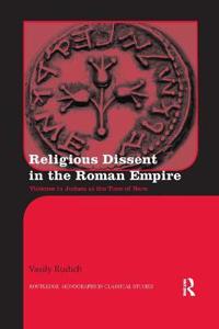 Kirjan kansi "Religious Dissent in the Roman Empire"