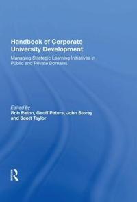 Handbook of Corporate University Development