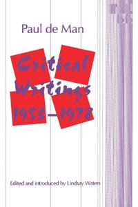 Critical Writings, 1953-1978