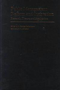 Public Management Reform and Innovation