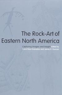Kirjan kansi "The Rock-Art of Eastern North America"