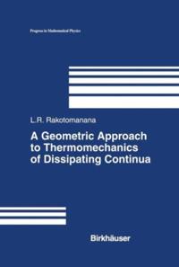 Geometric Approach to Thermomechanics of Dissipating Continua