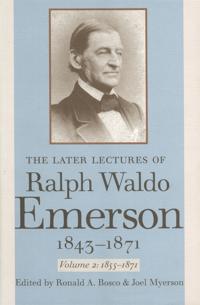 Bokomslag för "The Later Lectures of Ralph Waldo Emerson, 1843–1871"