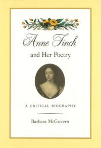 Bokomslag för "Anne Finch and Her Poetry"