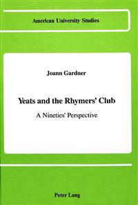 Yeats and the Rhymers' Club
