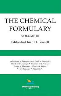 The Chemical Formulary, Volume 3