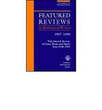 Featured Reviews in Mathematical Reviews