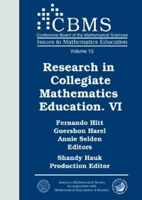 Research in Collegiate Mathematics Education VI