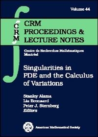 Singularities in PDE and the Calculus of Variations