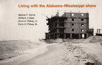 Kirjan kansi "Living with the Alabama/Mississippi Shore"