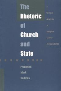 Bokomslag för "The Rhetoric of Church and State"