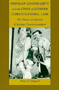 Bokomslag för "Popular Sovereignty and the Crisis of German Constitutional Law"
