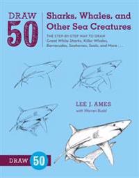 Draw 50 Sharks, Whales, and Other Sea Creatures