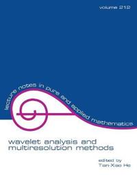 Kirjan kansi "Wavelet Analysis and Multiresolution Methods"
