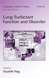 Bokomslag för "Lung Surfactant Function and Disorder"