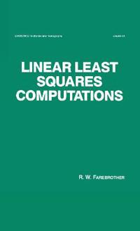 Linear Least Squares Computations