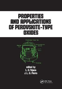 Bokomslag för "Properties and Applications of Perovskite-Type Oxides"