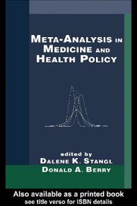 Bokomslag för "Meta-Analysis in Medicine and Health Policy"