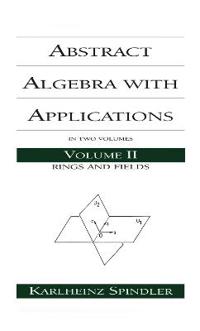 Bokomslag för "Abstract Algebra with Applications"