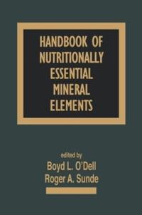 Bokomslag för "Handbook of Nutritionally Essential Mineral Elements"