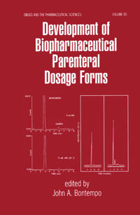 Bokomslag för "Development of Biopharmaceutical Parenteral Dosage Forms"