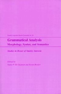 Grammatical Analysis