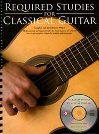 Required studies for classical guitar (+cd)