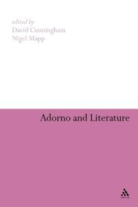 Kirjan kansi "Adorno and Literature"
