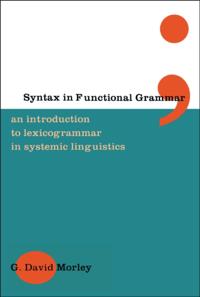Syntax in Functional Grammar