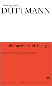 Athlone Contemporary European Thinkers