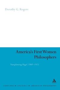 America's First Women Philosophers